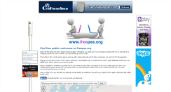 Desktop Screenshot of freepee.org